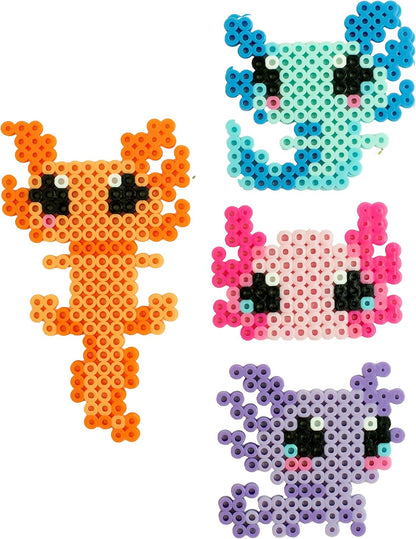 Perler 80-42993 Day at The Zoo Fused Bead Activity Bucket with Pegboards and Patterns, Multicolor, 8504 Pieces