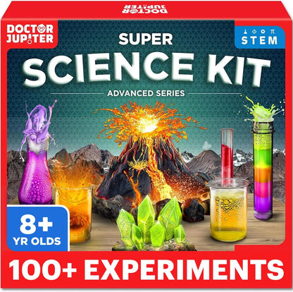 Doctor Jupiter My First Amazing Science Kit for Kids Ages 4-5-6-7-8 | STEM Toy with 100+ Experiments | Learning & Educational Projects