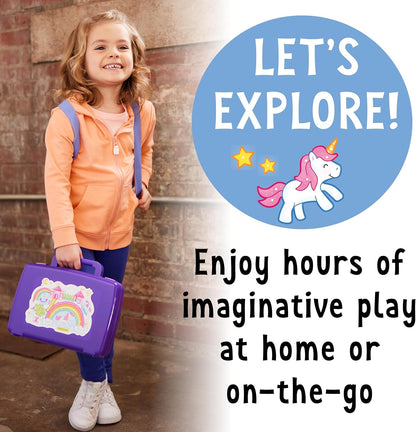 Creativity for Kids Sensory On The Go: Farmers Market - Preschool and Toddler Learning Sensory Kit, Sensory Bin Toddler Activities for Ages 3-5+