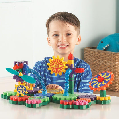 Learning Resources Gears! Gears! Gears! Space Explorers Building Set - 77 Pieces, Ages 4+, STEM Activities, Fine Motor Skills, Toddler Explorer Kit, Science and Construction, Boys and Girls Gifts