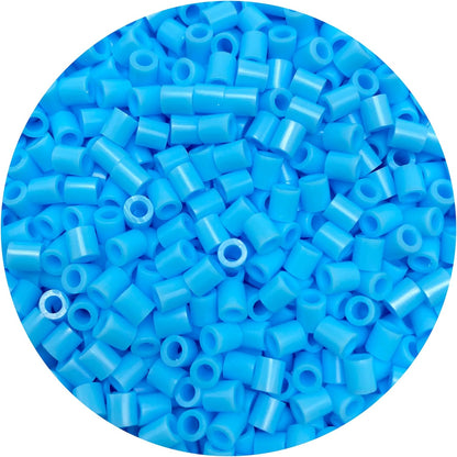OEEKOI 5500Pcs Fuse Beads - 5mm Bulk Melting Beads for Crafts, Ideal for Christmas Birthday Gifts,Clear