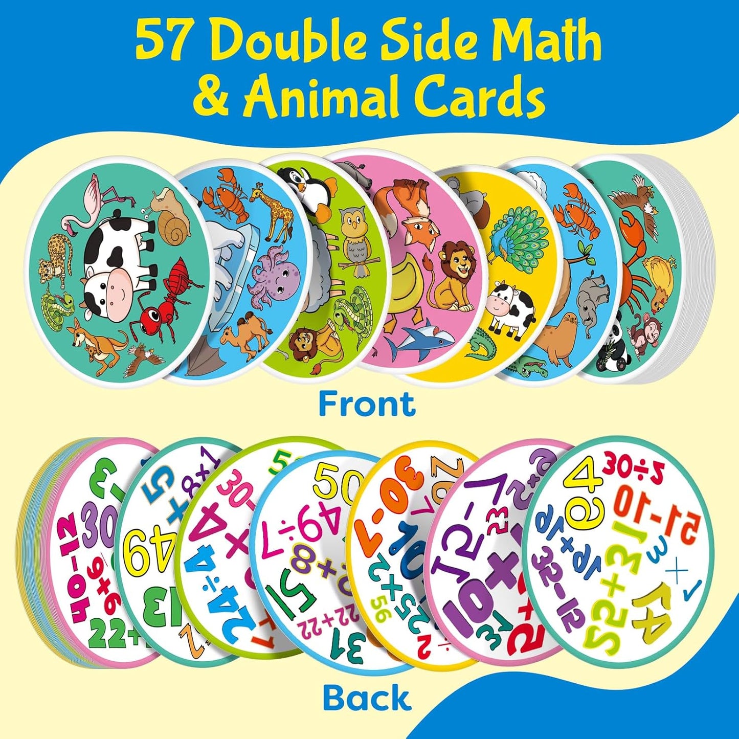 Edulok Memory Card Game, Kids Sight Word Piles Card Games, Animal Table Match Game for Toddlers, Indoor Recess Family Games, Preschool Classroom Reading Games, Homeschool Supplies
