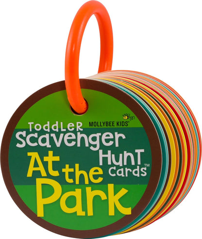 MOLLYBEE KIDS Toddler Scavenger Hunt Cards at Home, Toddler Activity, Ages 2, 3, Indoor Scavenger Hunt Game