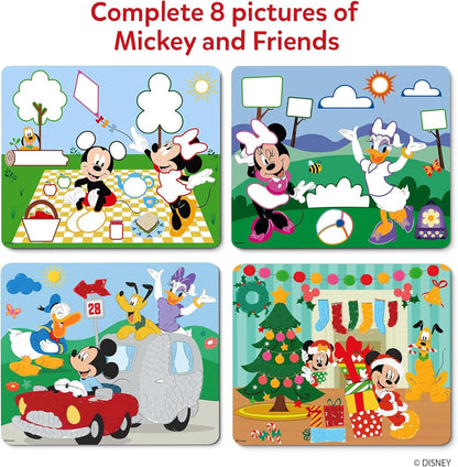 Skillmatics Dot It Sticker Art - Disney Princess, Mess-Free Fun for Kids, 500+ Stickers, Craft Kits, DIY Scrapbooking Activity, Gifts for Girls & Boys Ages 3, 4, 5, 6, 7