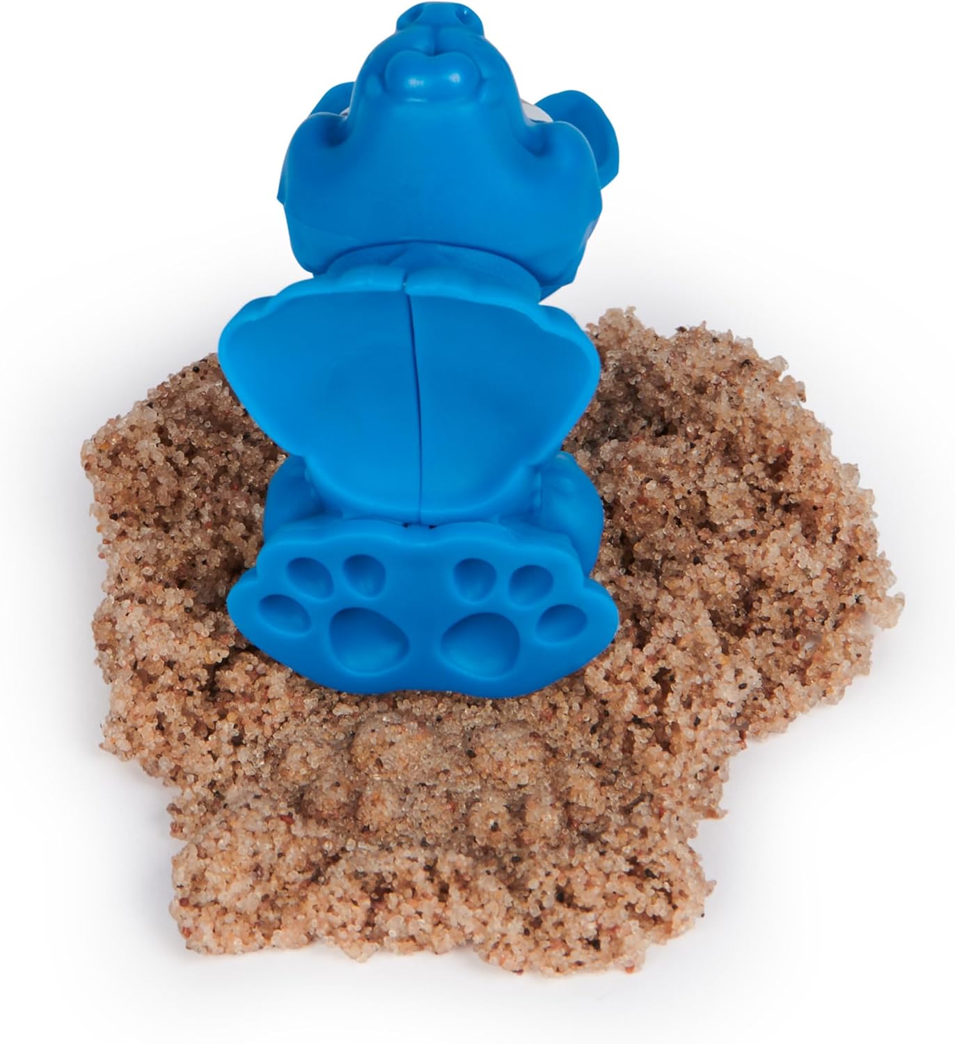 Kinetic Sand Dog House - with 170 g Magic Beach Sand, 1 Dog Figure and Accessories for Creative Indoor Sand Play Fun, for Children from 3 Years
