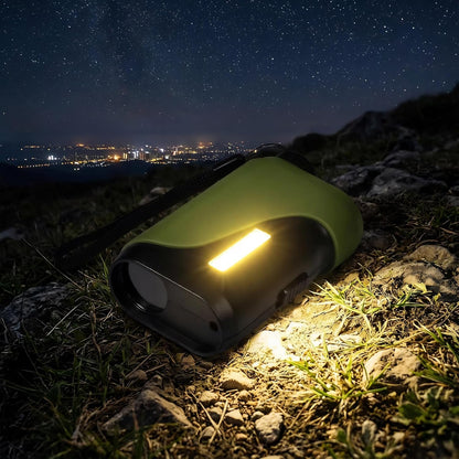 Jetfree Kids Adventure Compact Monocular-Multi-Functional with Compass, LED Signal Light, Telescope Infrared Rays|Small Easy to Carry for Bird Watching,Camping,Hiking,Hunting,Sports Games Concerts