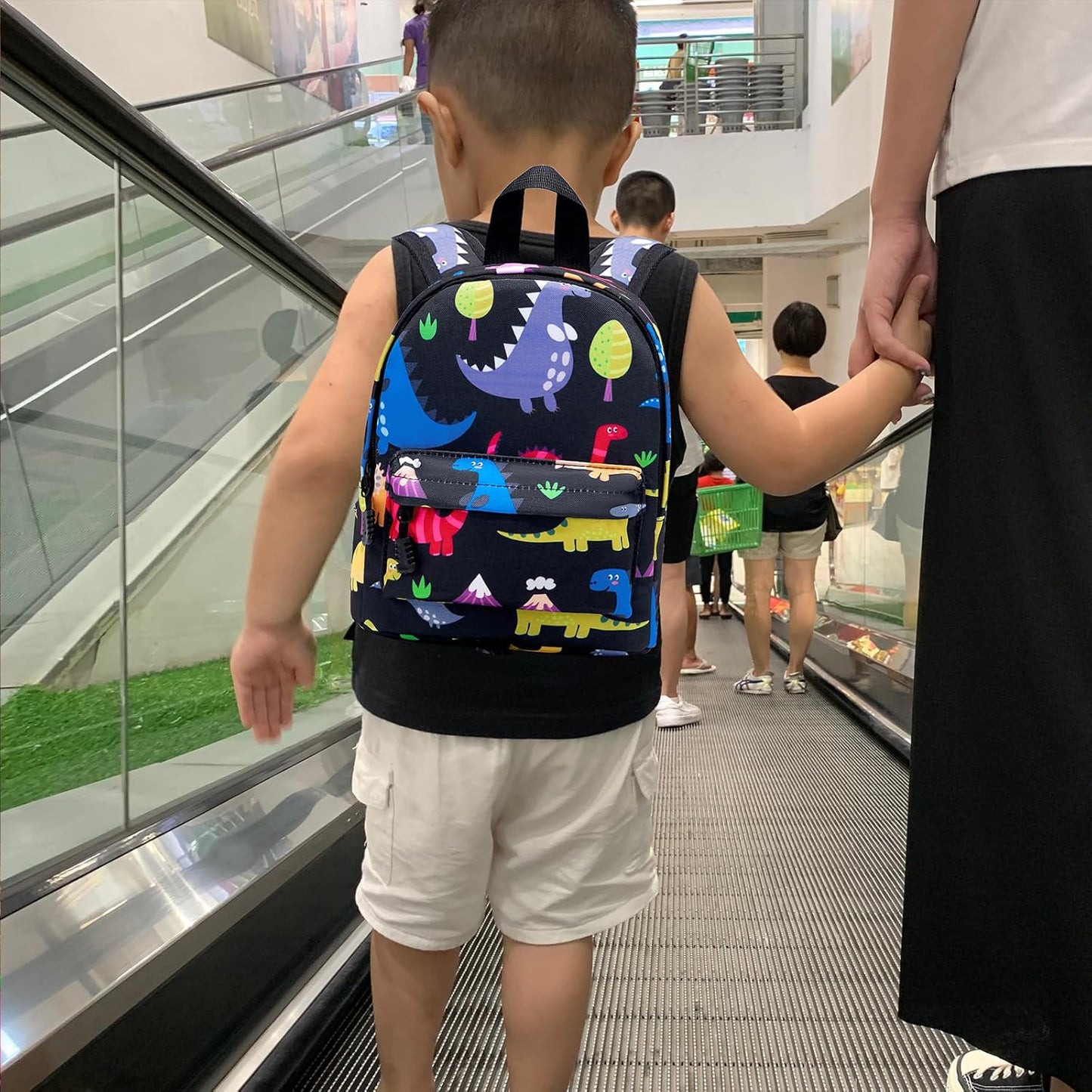 Accmor Toddler Backpack Leash with Anti Lost Wrist Link, Cute Mini Child Walking Harnesses Keep Kids Close Back Pack Rope Tether Rein for Baby Boys (Pink/Unicorn)