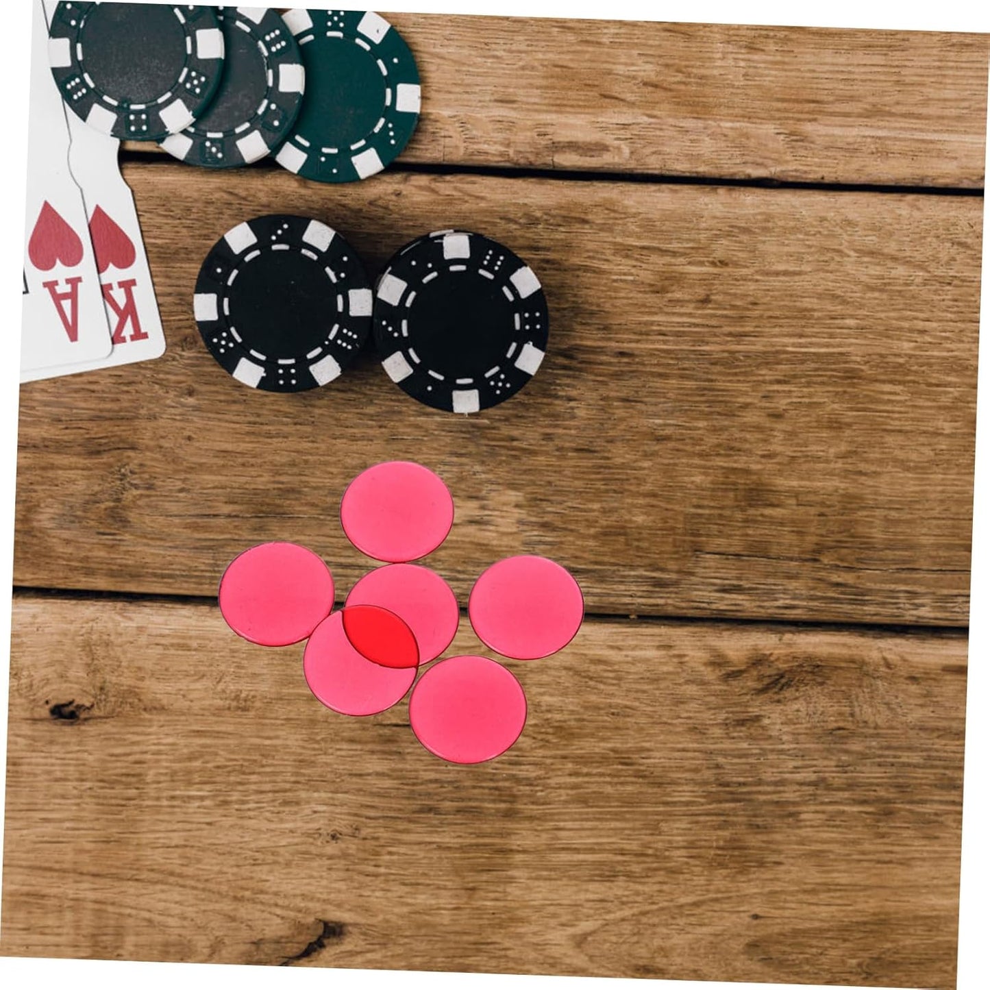 Bingo Chips Game Token Disc Counting Chips Bingo Markers Game Tokens Counters for Games Math Counters