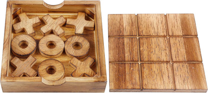 Glintoper Shut The Box & 4 in a Row Tables Game Set, Classic Wood Dice Game with Numbers & Line Up 4 Game for Kids Family, Living Room Rustic Coffee Table Decor, Travel Game Strategy Board Games