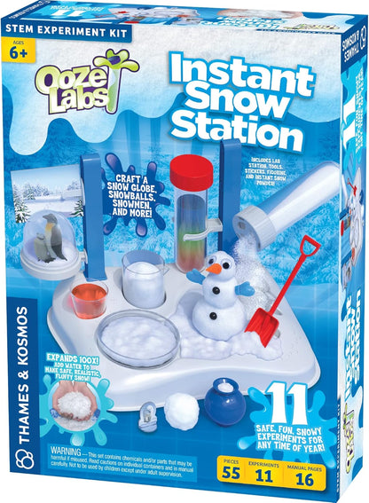 Thames & Kosmos Ooze Labs Colorful Crystal Lab STEM Experiment Kit & Lab Setup | Awesome Geometric Crystals, Dazzling Displays, with 11 Shiny, Sparkly, Safe Experiments | Stickers to Decorate Your Lab
