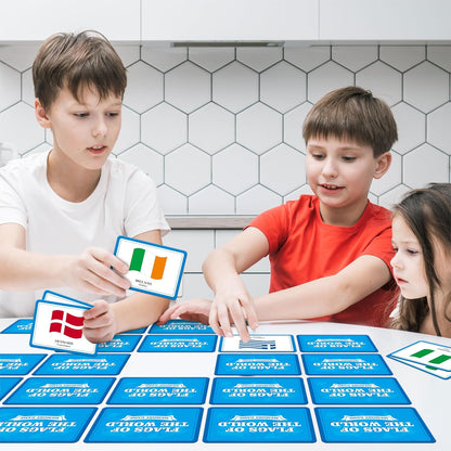 Hebayy Wild Animal Matching Game, 80 PCS Realistic Animal Memory Matching Cards for Toddlers 40 Pairs Real Animal Memory Cards Educational Toys for Preschool Boys & Girls 4 5 6 Years Old