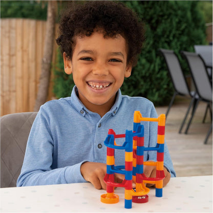 Galt, Mini Marble Run - Build, Design and Race Marble Runs - Educational STEM Toy for Kids 5+