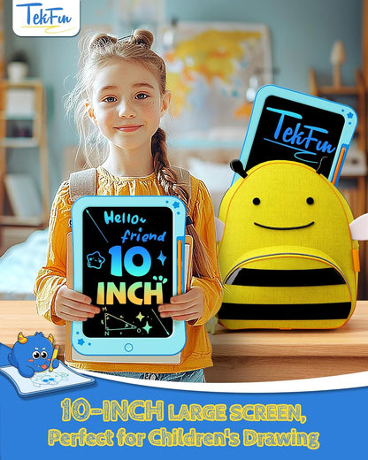 Birthday Gifts for Kids, 10inch LCD Writing Tablet Doodle Board, Mess Free Coloring Drawing Pad,Toddler Travel Toys, 3 4 5 6 7 8 Year Old Girl Birthday Gift, Christmas Easter Toys