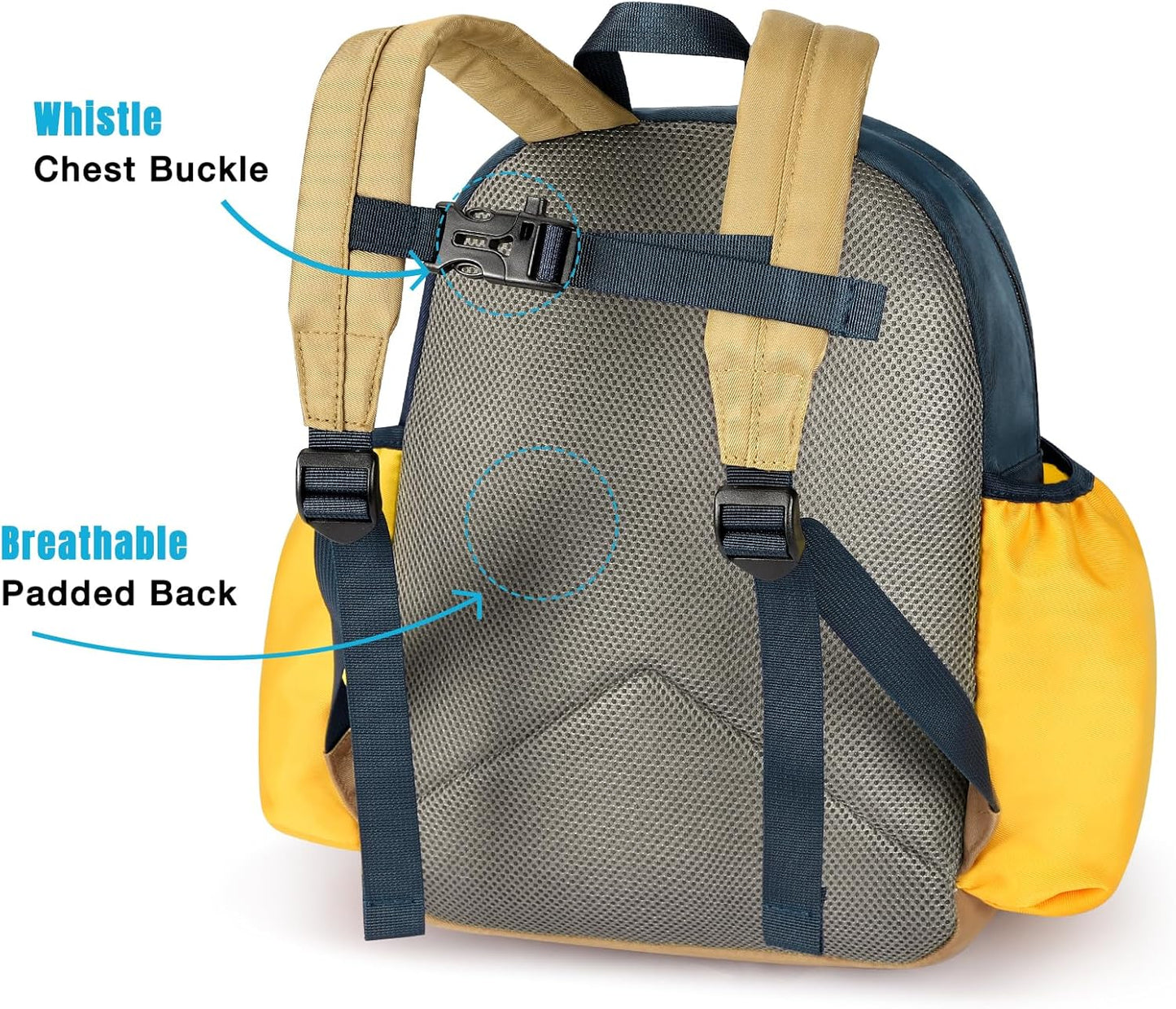 STEAMEDBUN Backpack Leash for Toddlers 1-3: Baby Backpack with Leash for Boys Girls - Anti-Lost Harness for Walking