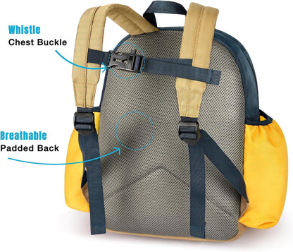 STEAMEDBUN Backpack Leash for Toddlers 1-3: Baby Backpack with Leash for Boys Girls - Anti-Lost Harness for Walking