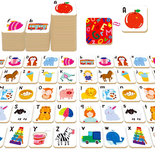 Memory Matching Game, 72 PCS Sight Words Matching Cards for Kids, 36 Pairs Memory Cards, Educational Toy for Children to Learn Sight Words 5+ Years Old