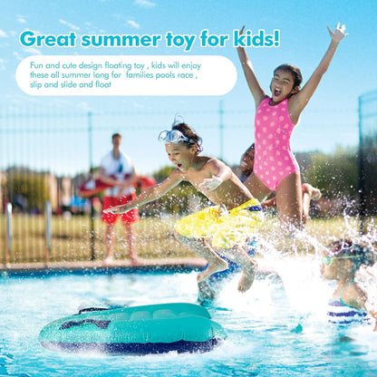 Inflatable Boogy Boards for Beach Travel Toys, 30” Cavas Slip Slide Water Park Body Surfing Board with Handles, Summer Fun Water Pool Game Toys for Kids 4,8,12 Ages