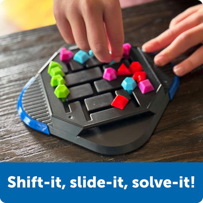 Learning Resources SlideMinder Brain Teaser Puzzle Game, Travel Gifts for Kids, Interactive STEM, Critical Thinking, Fine Motor Skills