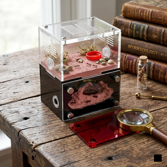 Formicarium – Ant Farm Habitat Kit for Behavior Observation, Educational Terrarium for Adults and Kids