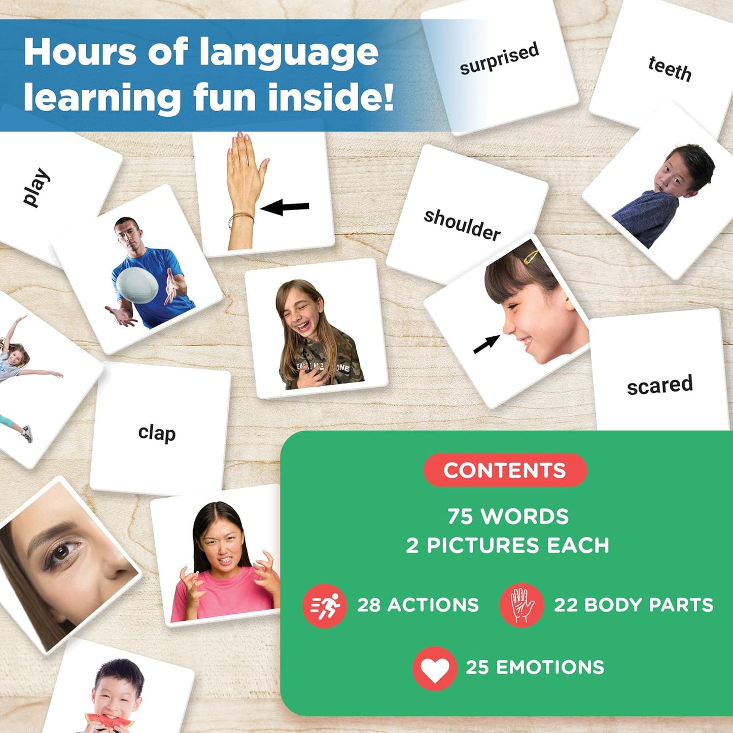 ThinkPsych First Nouns Picture Play Cards | Award Winning | 150 Picture Cards for Speech Development | Autism and Speech Therapy Materials | Best Flash Cards for Toddlers and Homeschool