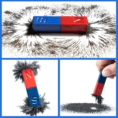 Magnetic Sand, Iron Filings, Iron Powder Filings, Iron Oxide Powder Shavings for Science (4 Ounces)