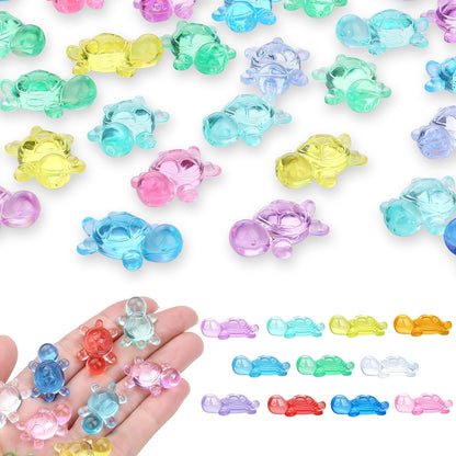 LAIDANLA Mini Resin Bears, Tiny Plastic Animals to Hide Small Bears Bulk for Counting Miniature Landscape Bear Party Favors Gifts Easter Egg Vase Filler Bear Figures Cute Trinkets Desk 200 Pcs