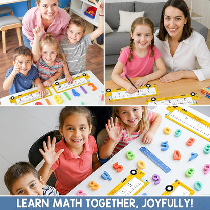 26 Pack Boho Number Line Dry Erase Boards Cards, 14"x4", Double-Sided, 0-10 on One Side & 0-20 on Other Side, Math Manipulatives for Student, Education Classroom Must Haves