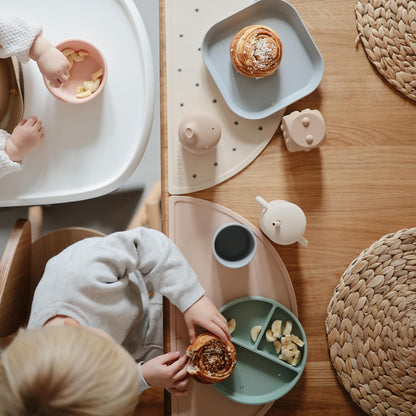 mushie Dinnerware Cups For Kids | Made in Denmark, Set of 2 (Ivory) - Colors A