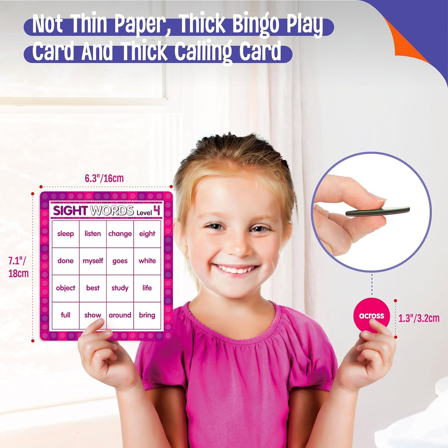 SpriteGru Multiplication & Division Bingo Game, 480 Math Problems, 2 Educational Math Board Game for Kindergarten and Preschool Kids 4-8, Perfect for Classroom & At Home (Up to 25 Players)