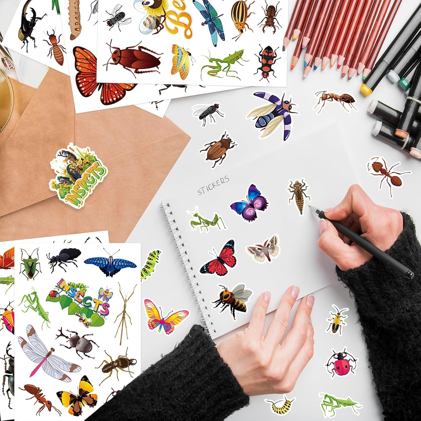312 Pcs Science Stickers, Chemistry Biology Physics Laboratory Sticker Science Themed Stickers for Craft Supplies Classroom Rewards Party Decorations