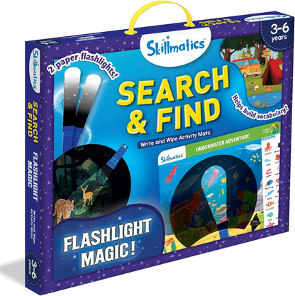 Skillmatics I Can Write PAW Patrol - Reusable Preschool Learning Activities, Educational Toy and Game, Back to School Supplies, Gifts for Students, Kids, Toddlers Ages 3, 4, 5, 6