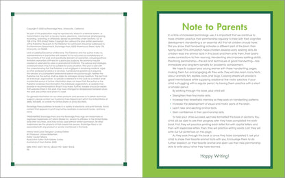 The Print Penmanship Workbook for Kids: Improve Your Handwriting with Fun Animal Facts