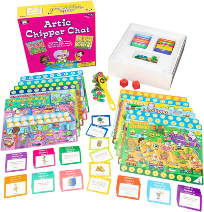 Artic Chipper Chat Magnetic Game - Super Duper Educational Learning Toy for Kids
