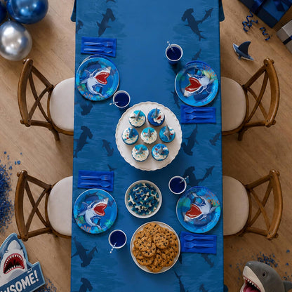 Blue Orchards Science Table Covers (Pack of 3) - 54"x108" XL - Science Birthday Party Decorations, Chemistry Party, Laboratory Theme Table Cloth