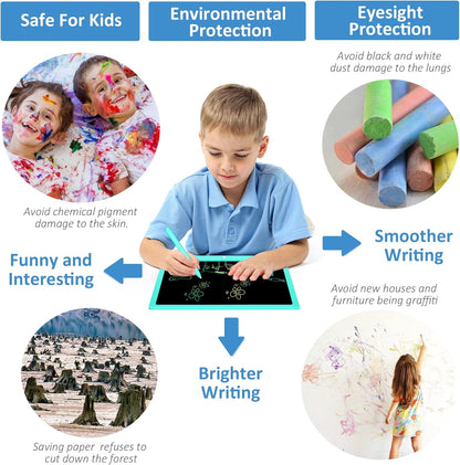 2 Pack LCD Writing Tablet for Kids Doodle Board 10 Inch, Electronic Drawing Tablet Drawing Pads, LEYAOYAO Drawing Board Learning Educational Toddler Toy - Gift for 3-6 Years Old Boys Girls
