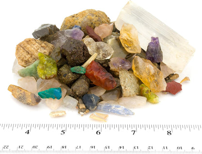 Boone's Mill Gemstone Paydirt | 5 Pounds | Gem Mining Rough Stone Mix | Rock Fossil ID Guide