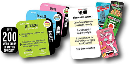 Semper Smart Games VOCABULICIOUS! The Vocabulary, Word, and Conversation Activity for Kids and Families – Fun Educational Game for Learning Vocabulary and Expression Skills