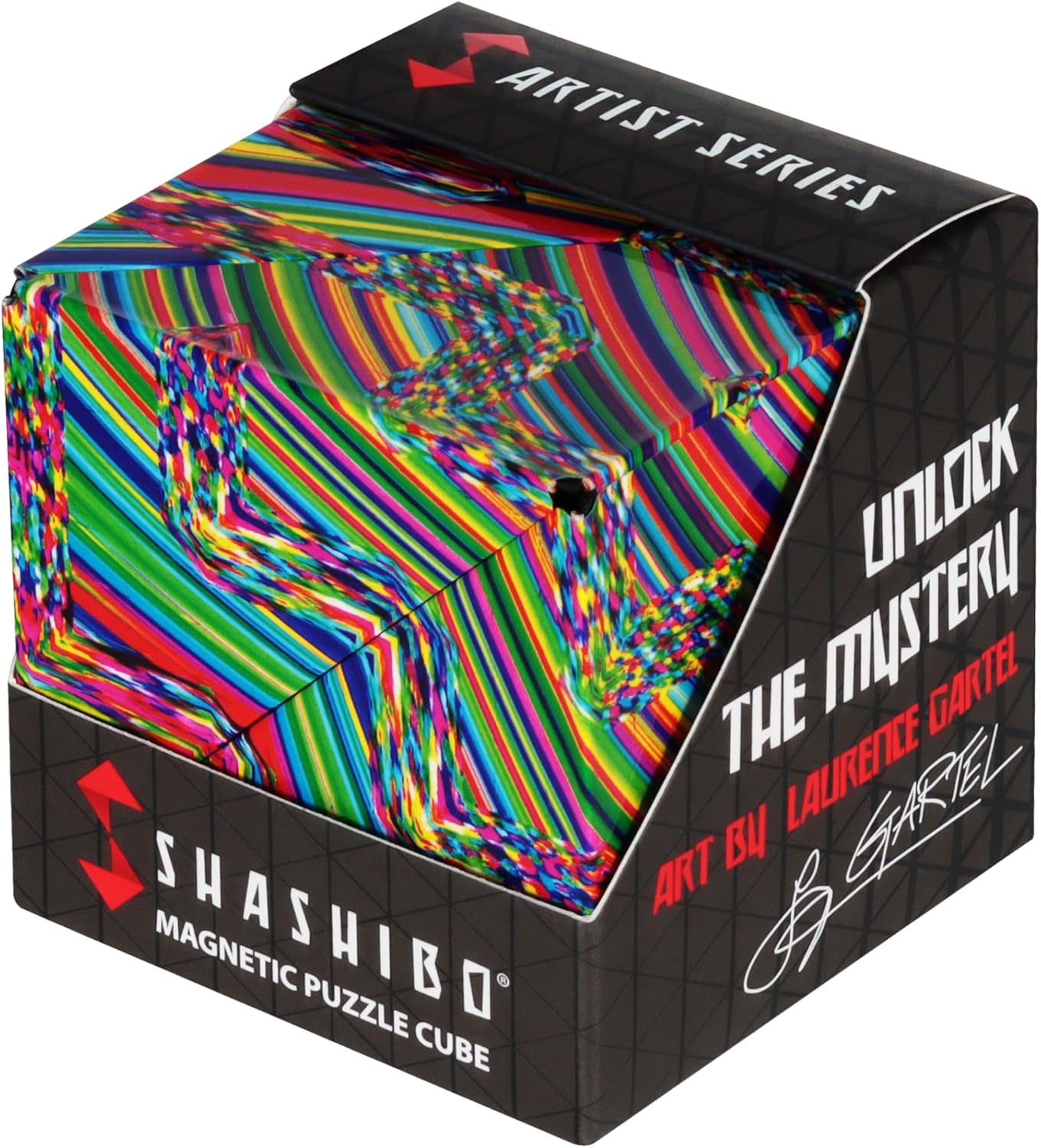 Shashibo Shape Shifting Box - Award-Winning STEM Fidget Toy with Ultra Strong Magnets - Puzzle Cube Transforms Into 100+ Shapes, Perfect Sensory Gift for Kids, Teens, and Adults (Cosmos)