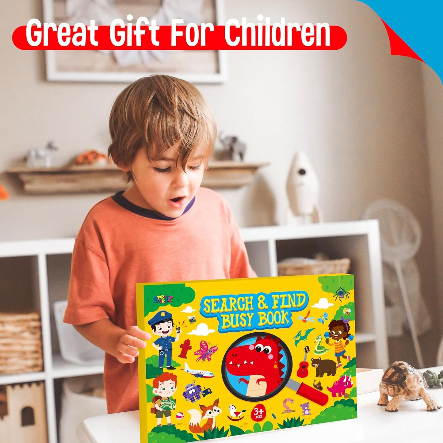 SpriteGru Dry Erase Mazes Game Pad, 30 Mazes Reusable & Erasable Book, Fun Brain Challenge Games Interesting Educational Toy and Learning Tool for Road Trip Airplane Travel