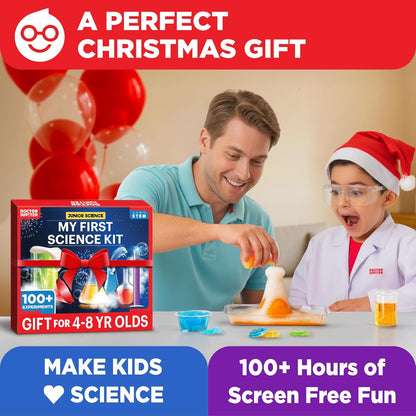 Doctor Jupiter Ultimate Science Kit, Chemistry Set for Kids Ages 8-9-10-11-12-13-14 | Birthday Gift Ideas for Boys & Girls 8+ Years Old | STEM Toy with 135+ Experiments | Learning & Educational Kits