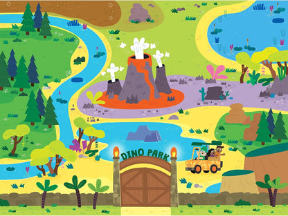 RoseArt Kids Floor Puzzle Playset - 24 Piece Jigsaw Puzzle
