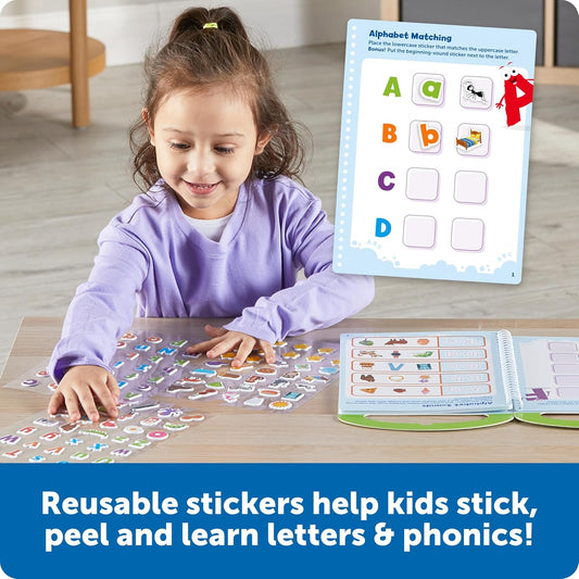 Learning Resources Skill Builders Letter Quiz Wheel, Alphabet Flash Cards, Reading Games, Sight Words Flash Cards Kindergarten, Ages 3 and Up