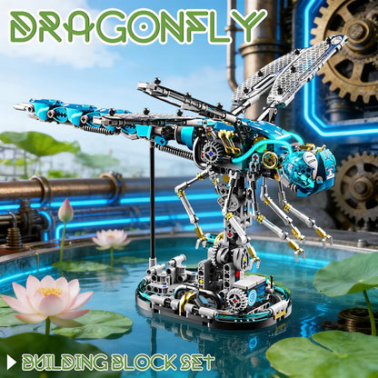 Mechanical Seahorse Building Set Steampunk Ocean Animal Model Kit Articulated Sea Creature Construction Toy Gift for Marine Life Enthusiasts for Adults Teens 1003 Pieces