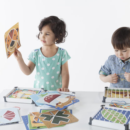 Guidecraft- Geo Boards, Multicolour (1)