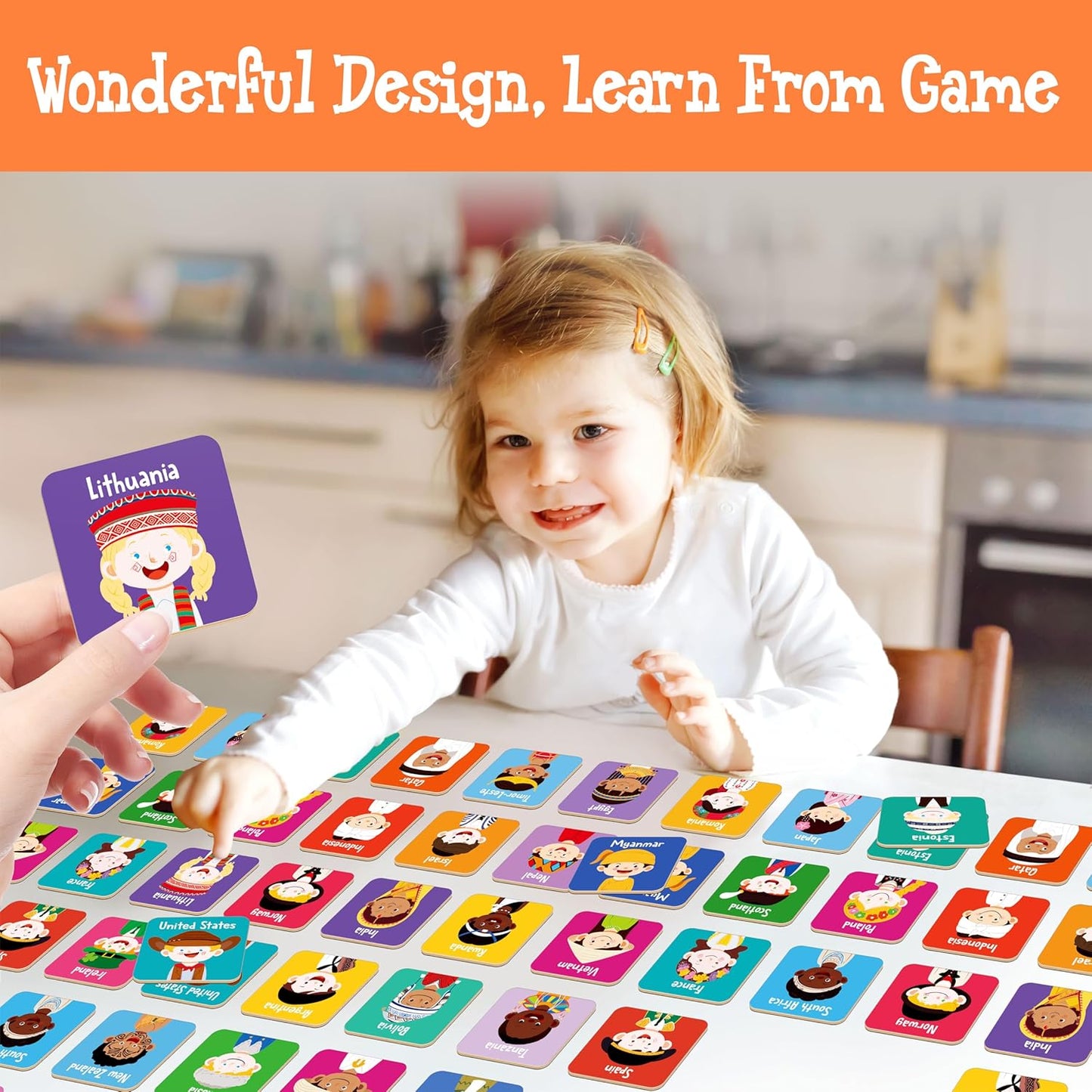 Memory Matching Game, 72 PCS Sight Words Matching Cards for Kids, 36 Pairs Memory Cards, Educational Toy for Children to Learn Sight Words 5+ Years Old