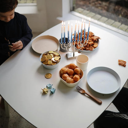 mushie Dinnerware Cups For Kids | Made in Denmark, Set of 2 (Ivory) - Colors B