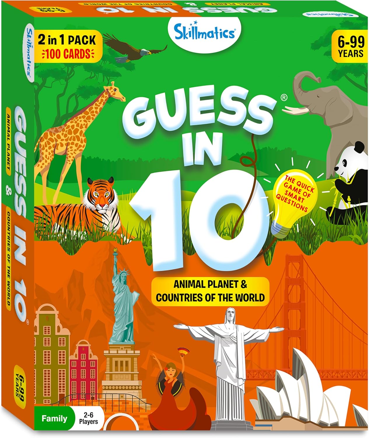 Skillmatics Guess in 10 NASA Space, Perfect for Boys, Girls, Kids & Families Who Love Card Games, Educational Toys, Travel Games, Gifts for Ages 8, 9, 10 and Up