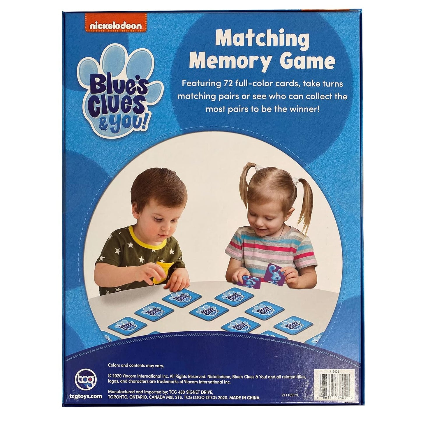 United Pacific Designs 13404: Blues Clues Memory Game