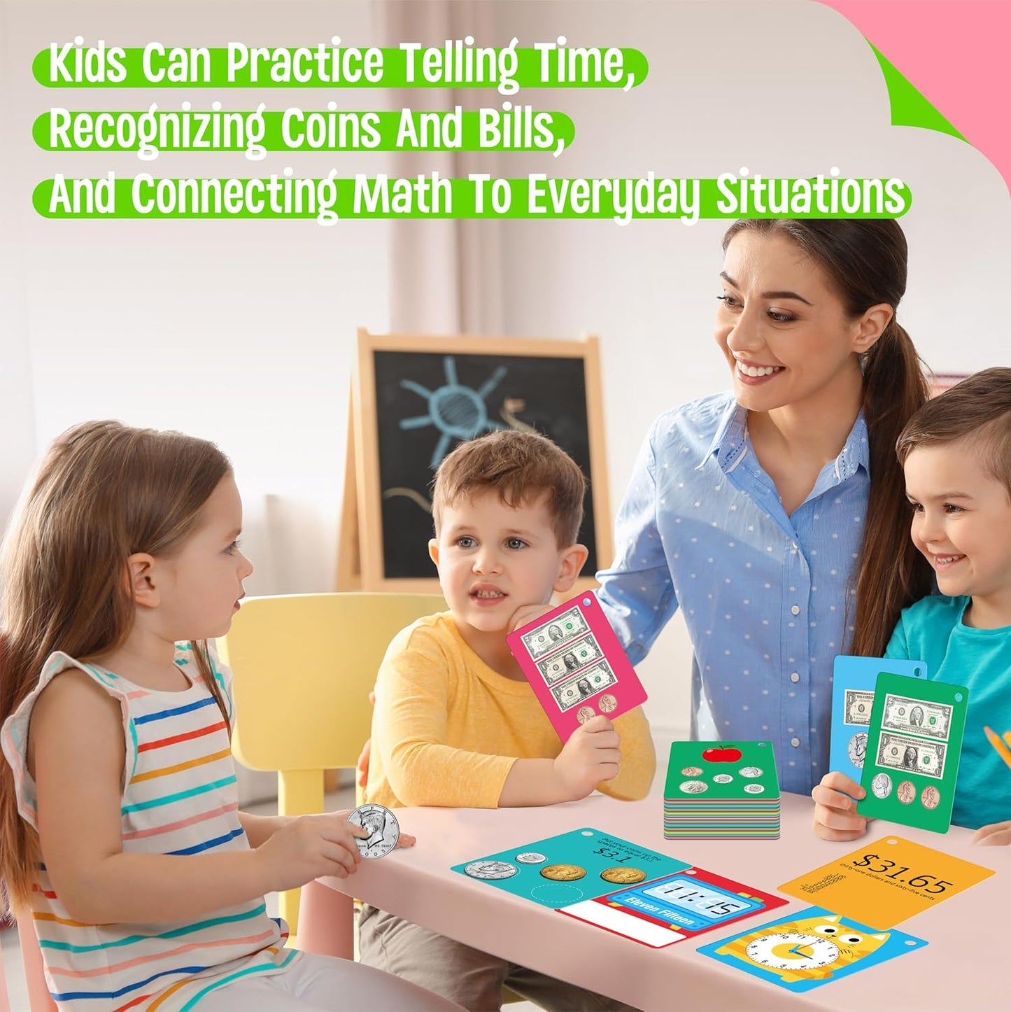 50 PCS Kid First Cognitive Flashcards,Double Sided Printed 7 in 1 Colorful Cards Alphabet,Numbers, Foods,Animals,Shapes,Colors with 3 Reclosable Rings,Learning Tool for Pre-K Kindergarten Toddlers