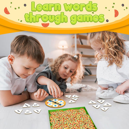 Kasfalci Blends Word Games: Phonics Flash Cards, Speech Therapy Toys for Toddlers & Kindergarten Preschool Learning Activities